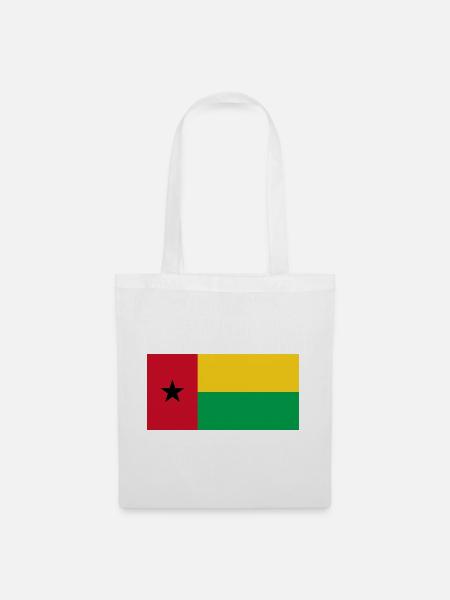 Guinea-Bissau - Stoffbeutel - Weiß