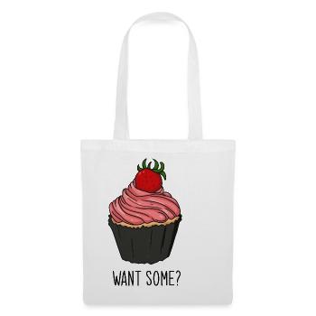 Muffin - Stoffbeutel - Weiß - Vorne