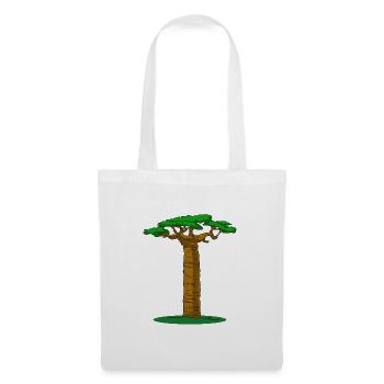 Baobab Tree - Stoffbeutel - Weiß - Vorne