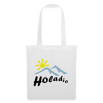 holadio - Stoffbeutel - Weiß - Vorne