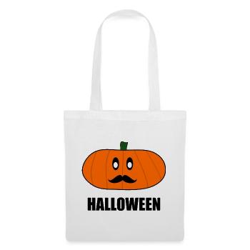 HALLOWEEN. KÜRBIS. HALLOWEEN KÜRBIS - Stoffbeutel - Weiß - Vorne