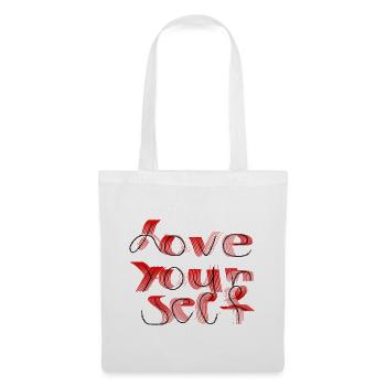 Love yourself - Stoffbeutel - Weiß - Vorne