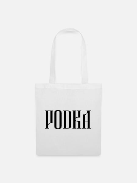 Vodka - Stoffbeutel - Weiß