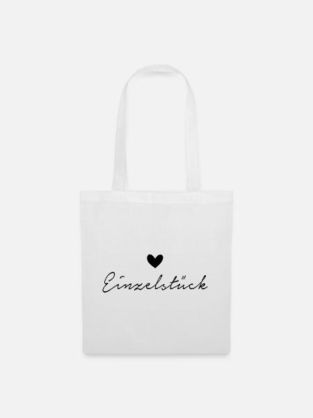 Einzelstück - Stoffbeutel - Weiß