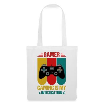 Gaming Videogame Videospiel Computerspiel Design - Stoffbeutel - Weiß - Vorne