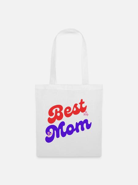Best Mom - Stoffbeutel - Weiß
