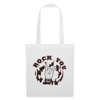 Rock you - Stoffbeutel - Weiß - Vorne