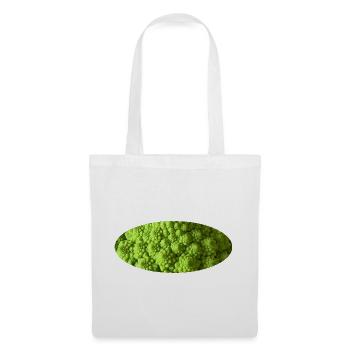 Romanesco-Brokkoli - Stoffbeutel - Weiß - Vorne