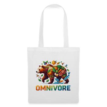 Omnivore_1 - Stoffbeutel - Weiß - Vorne