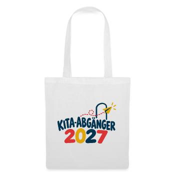 Kita-Abgänger 2027 - Stoffbeutel - Weiß - Vorne