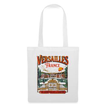 View City Versailles France The Grand Palace And - Stoffbeutel - Weiß - Vorne