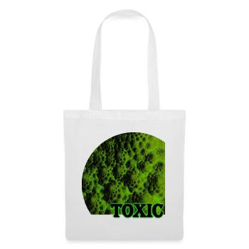 Toxisches, dunkles Romanesco - Stoffbeutel - Weiß - Vorne