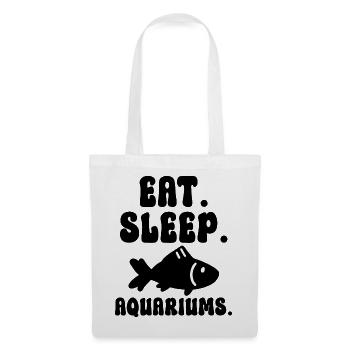 Aquarist Humor - Stoffbeutel - Weiß - Vorne
