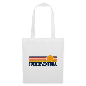 Fuerteventura Sonnenuntergang - Spanien - Kanaren - Stoffbeutel - Weiß - Vorne