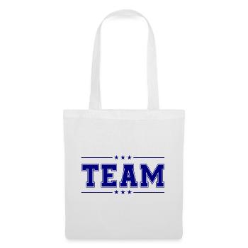 team_1 - Stoffbeutel - Weiß - Vorne
