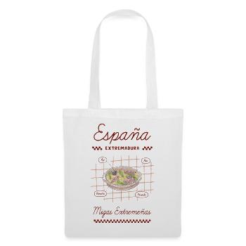 Migas Extremeñas - Stoffbeutel - Weiß - Vorne