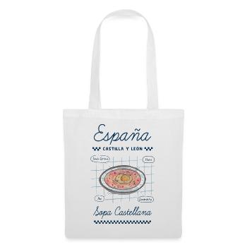 Kastilische Suppe - Stoffbeutel - Weiß - Vorne