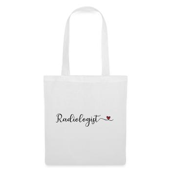 Radiologe Gift - Stoffbeutel - Weiß - Vorne