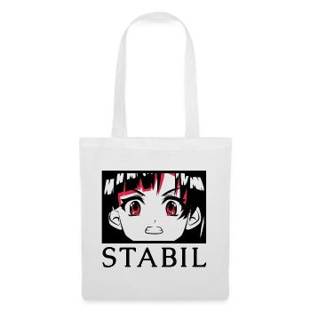 STABIL - ANIME - Stoffbeutel - Weiß - Vorne