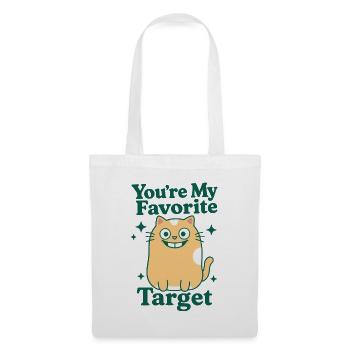 You're My Favorite Target - Stoffbeutel - Weiß - Vorne