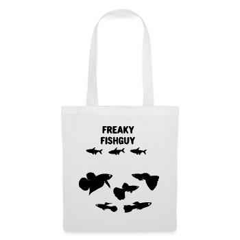 freaky fish guy - Stoffbeutel - Weiß - Vorne