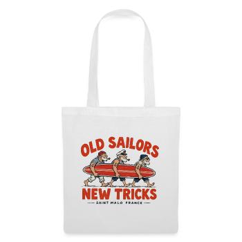 Old Sailors New Tricks Abschlag - Stoffbeutel - Weiß - Vorne