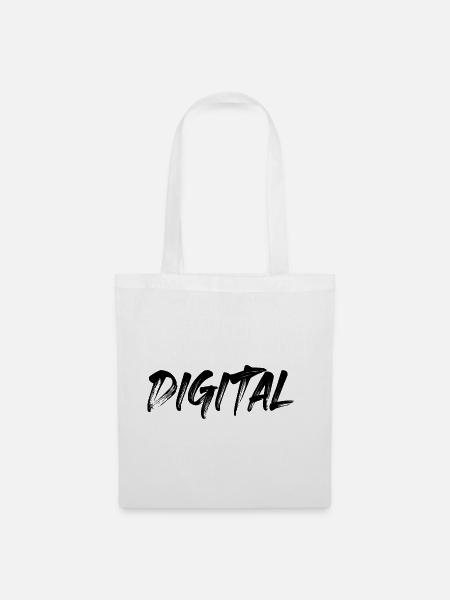 Digital - Stoffbeutel - Weiß