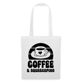 Kaffee Aquascaping - Stoffbeutel - Weiß - Vorne