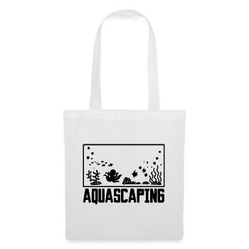 Aquascaping Aquarium - Stoffbeutel - Weiß - Vorne