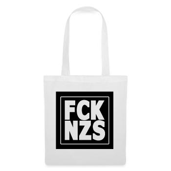 FCK NZS - Stoffbeutel - Weiß - Vorne