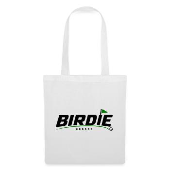 ODDROO Birdie – Golfball & Fahne - Stoffbeutel - Weiß - Vorne