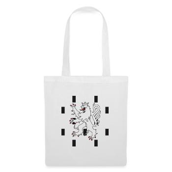 Lion Rampant Tailed Forked T-Shirt Hu Geschenk - Stoffbeutel - Weiß - Vorne