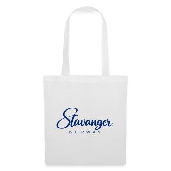 Stavanger - Norway - Norge - Norwegen - Skandinavi - Stoffbeutel - Weiß - Vorne