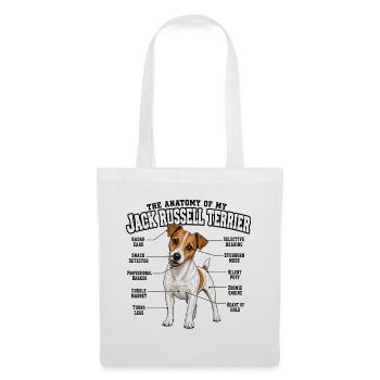 Jack Russell Terrier Hundebesitzer T Jack Russell  - Stoffbeutel - Weiß - Vorne