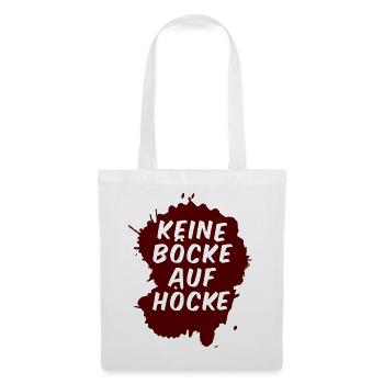Keine Böcke auf Höcke! - Stoffbeutel - Weiß - Vorne