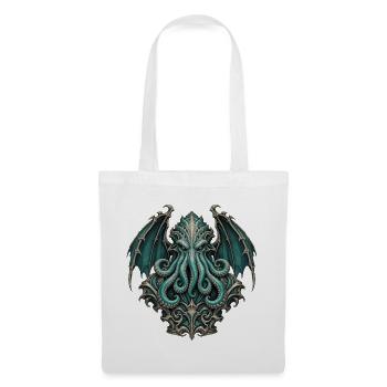 Eldritch Tentakelidol - Stoffbeutel - Weiß - Vorne