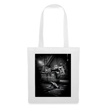 Night Trash Panda Crew Vintage Wildlife Club - Stoffbeutel - Weiß - Vorne