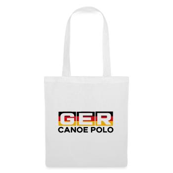 Deutschland - GER - Kanu Polo - Germany - paddeln - Stoffbeutel - Weiß - Vorne
