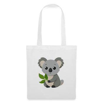 Baby-Koala - Stoffbeutel - Weiß - Vorne