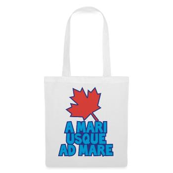 A Mari Usque Ad Mare Canada - Stoffbeutel - Weiß - Vorne