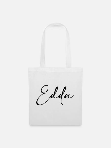 Edda - Stoffbeutel - Weiß