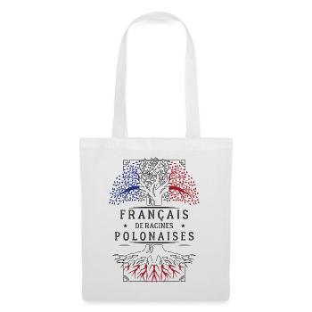 French Polish Roots T-Shirt Geschenk H... - Stoffbeutel - Weiß - Vorne