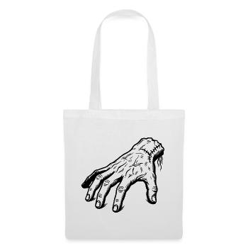 Eine Hand für alle Fälle - Stoffbeutel - Weiß - Vorne