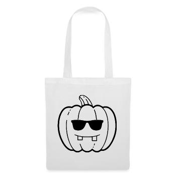 Funny pumking - Stoffbeutel - Weiß - Vorne