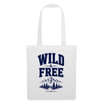 Wild & Free 2026 - Stoffbeutel - Weiß - Vorne