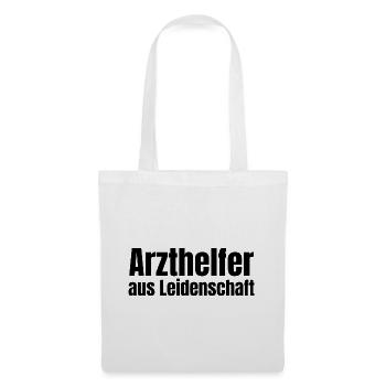 Arzthelfer aus Leidenschaft MFA Geschenk - Stoffbeutel - Weiß - Vorne