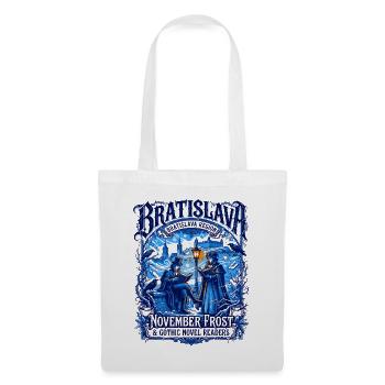 Bratislava November Frost Gothic Novel Readers - Stoffbeutel - Weiß - Vorne