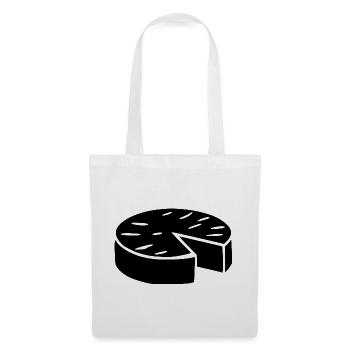 T-Shirt Humor Käse Camembert lustiges Geschenk - Stoffbeutel - Weiß - Vorne