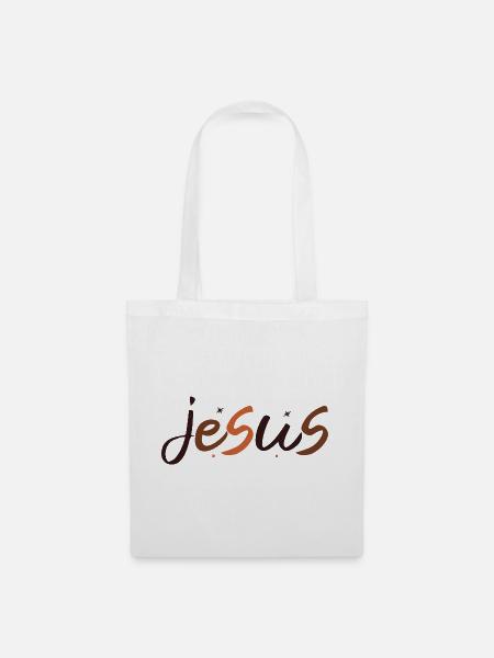 Jesus - Stoffbeutel - Weiß