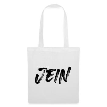 Jein - Stoffbeutel - Weiß - Vorne